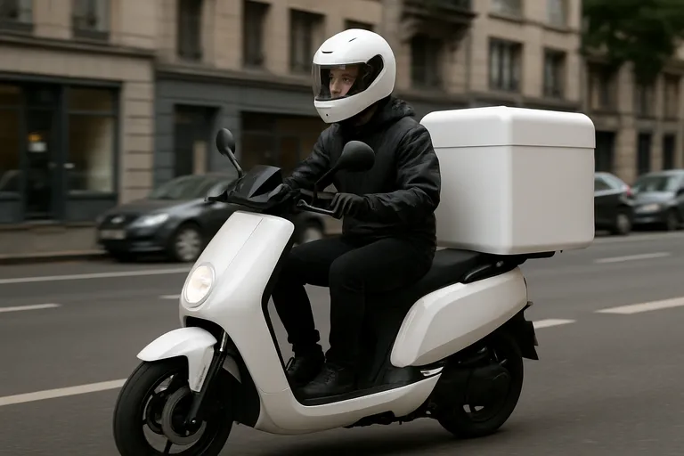 Elektrische bezorgscooters: de toekomst van duurzame zakelijke bezorging